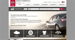 Desktop Screenshot of nissanofturnersvilleparts.com